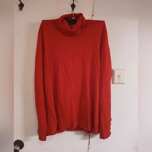 Red Turtleneck Sweater